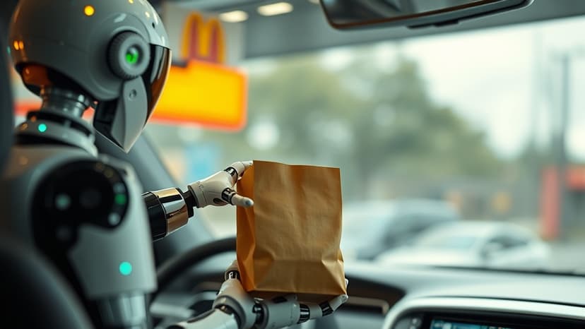 AI Takes Drive-Thru Orders: Fast Food Revolution