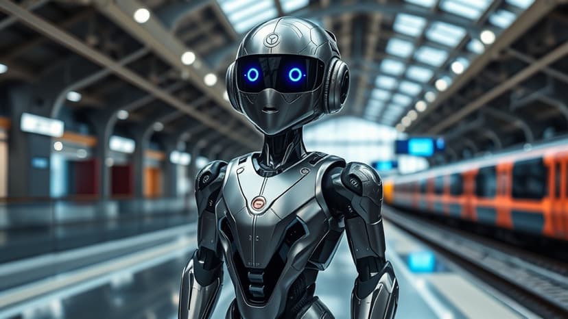 Indian Railways Deploys AI Robot for Station Safety