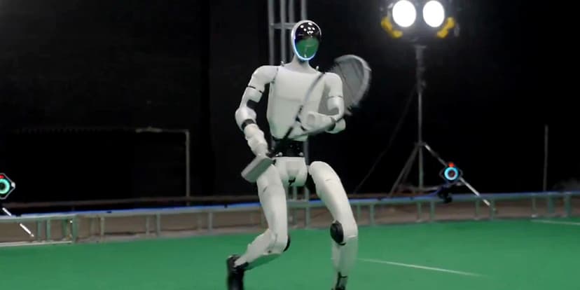 Robot serves ace: AI masters tennis in real-time