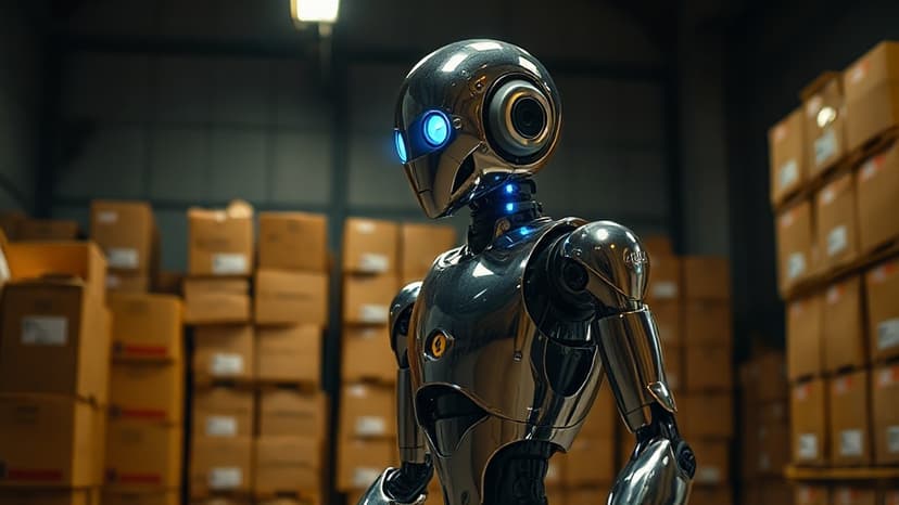 Robots Run 24 Hours Straight, Sorting Packages Non-Stop