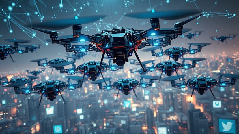 AI Swarms Invade Social Media With Fake News