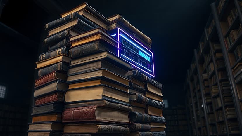 AI's Secret Appetite: Books Pulped for Data?