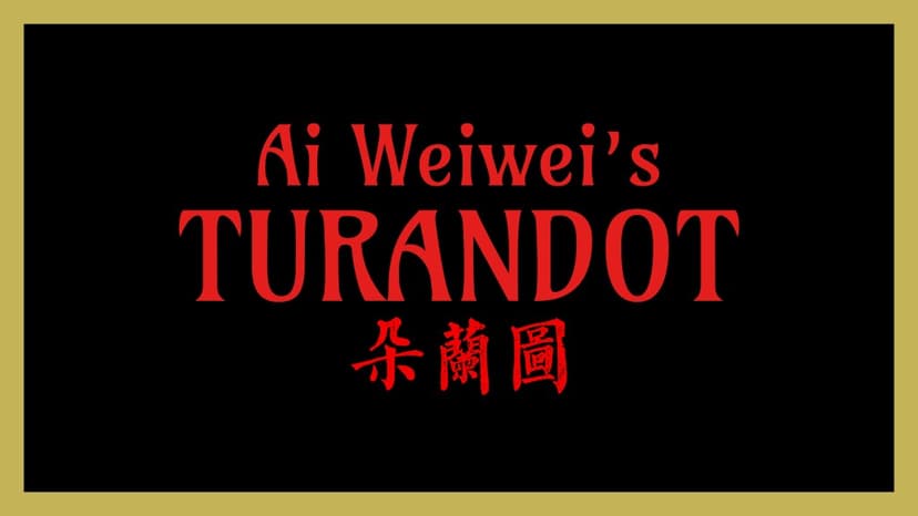 Ai Weiwei's Turandot: Art as a Tool for Change