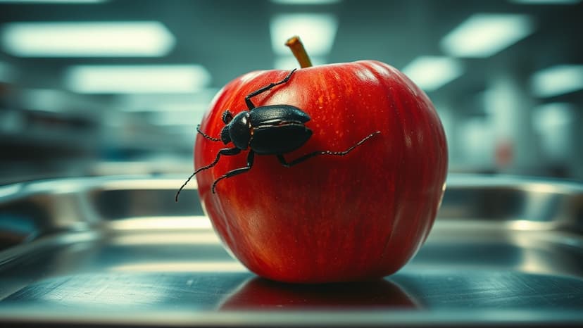 Insects Found in Student Meals at AIIMS-Nagpur Mess