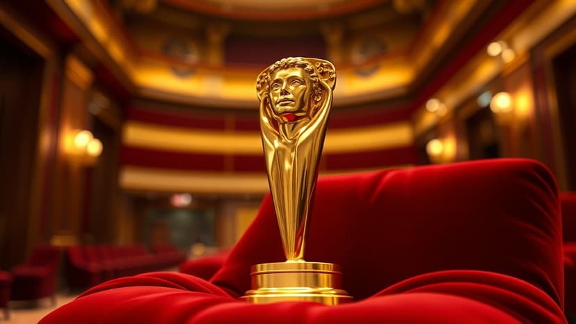 Aimee Wood & Adam Long: BAFTA's Power Couple Glow