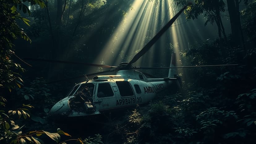 Seven Killed as Air Ambulance Crashes in Jharkhand Forest