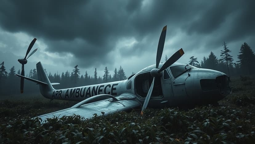 Air Ambulance Lost: No Distress Call Before Crash