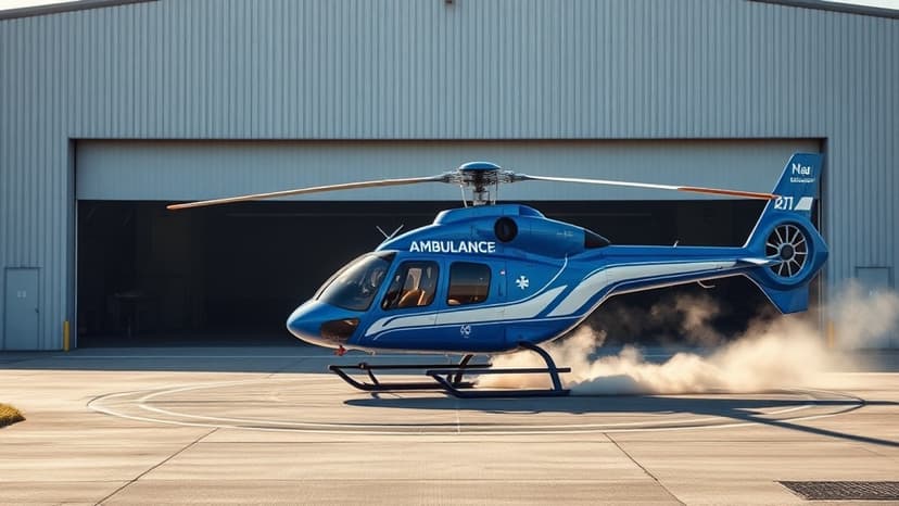 Air Ambulance Missions Surge Over Christmas