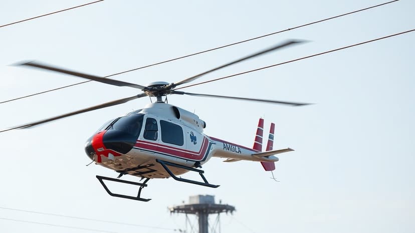 Air Ambulance Danger: Power Lines Threaten Rescue