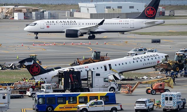 Runway Wreckage Cleared After Deadly Air Canada Crash