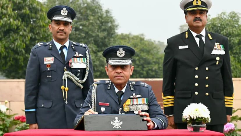 IAF Gets New Vice Chief: Air Marshal Nagesh Kapoor Takes Helm