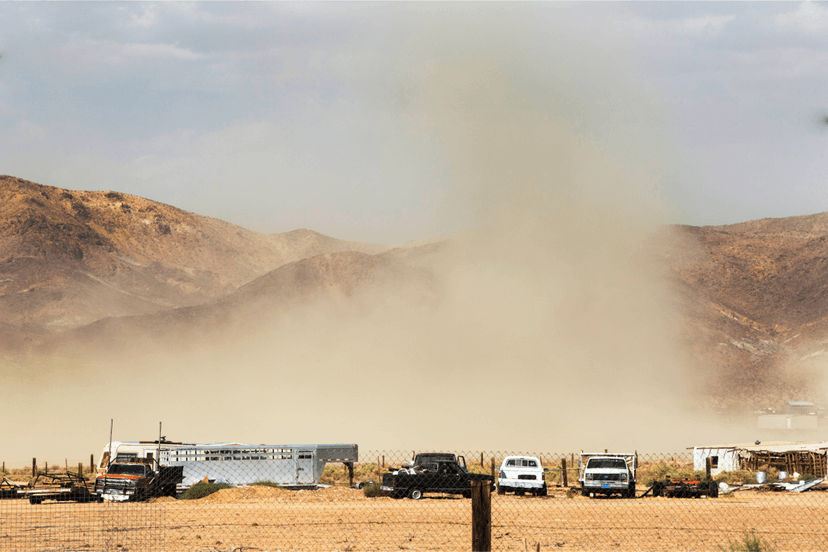Dust and Smoke Choke California & Colorado Air