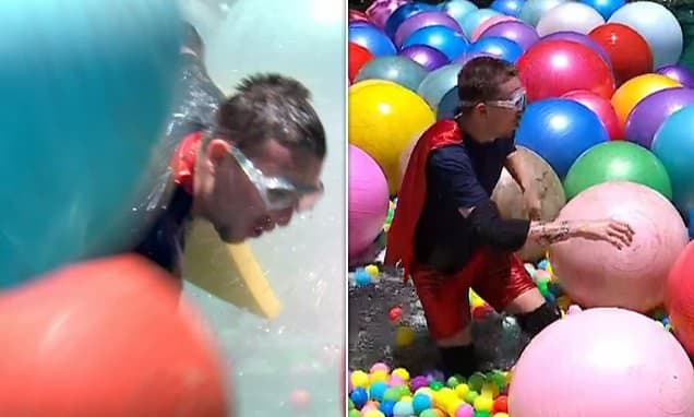 Cyclone Chaos: Aitch's near-naked jungle dash!