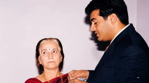 Superstar Ajith Kumar Mourns Mother's Death