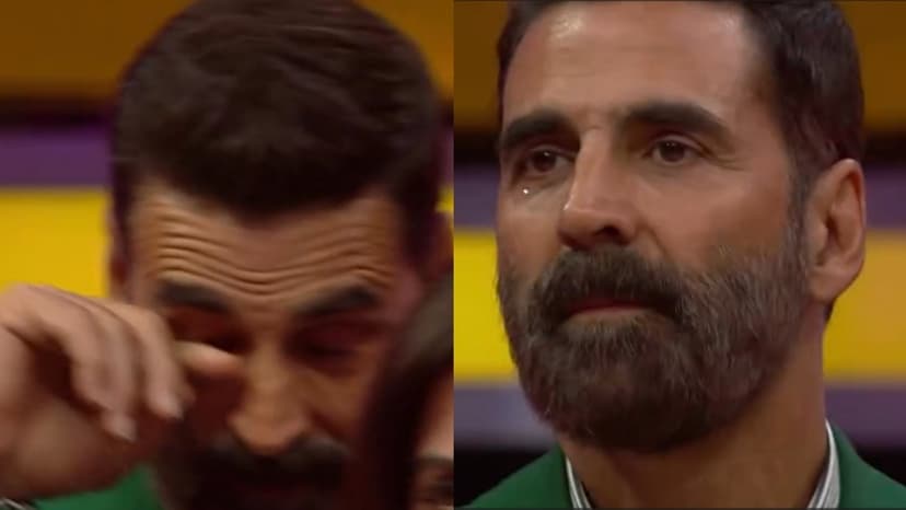 Akshay Kumar in Tears on Wheel of Fortune Finale