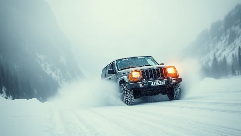 Alaska Highway Faces Winter Fury