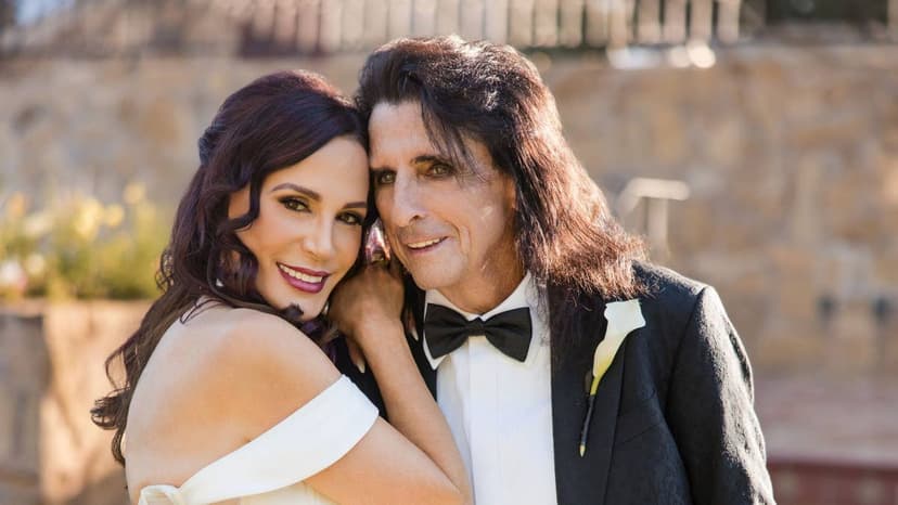 Alice Cooper Renews Vows After 50 Years