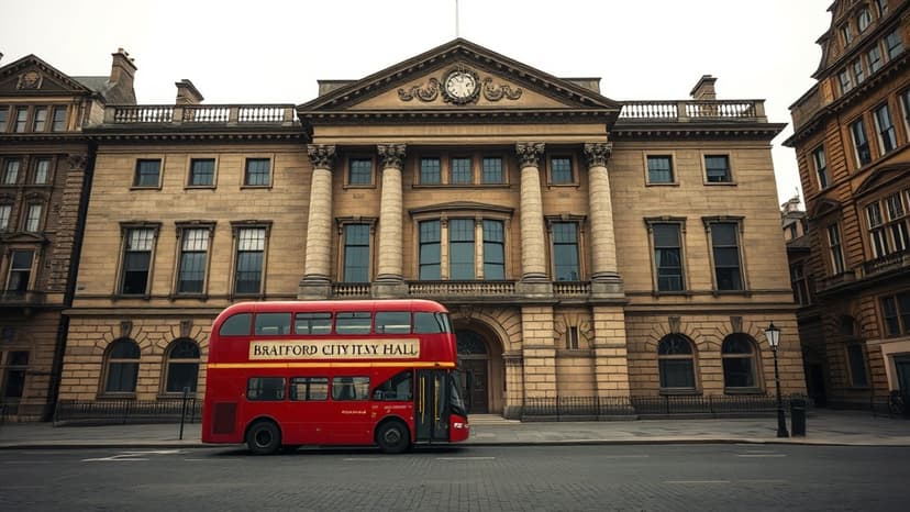 City Hall Transforms for 1940s TV Shoot