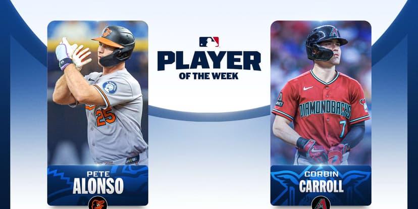Alonso & Carroll: Player of the Week Repeat Stars