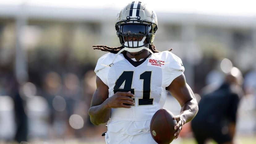 Saints RB Alvin Kamara Out Month With MCL Sprain