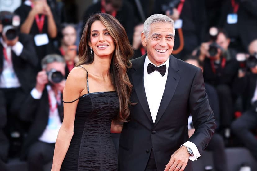 Amal Clooney's Golden Lion Glam Revealed