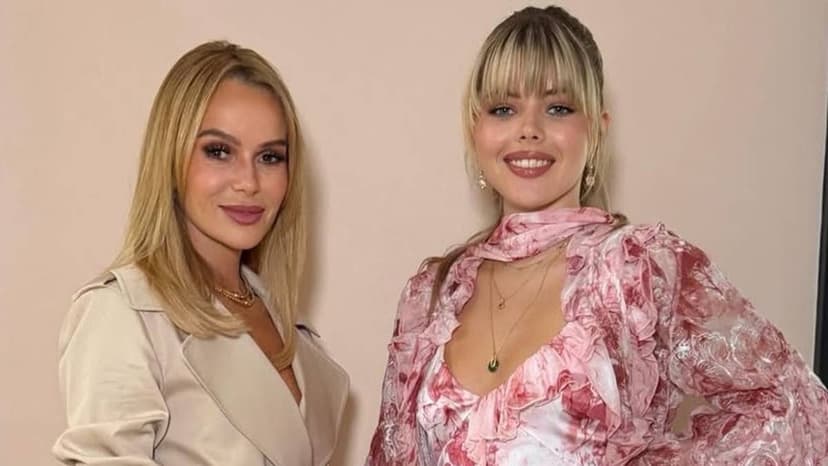 Amanda Holden & Lexi Shine at Chelsea Flower Show