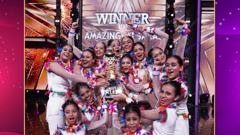 Kolkata Dance Troupe Wins India's Got Talent!