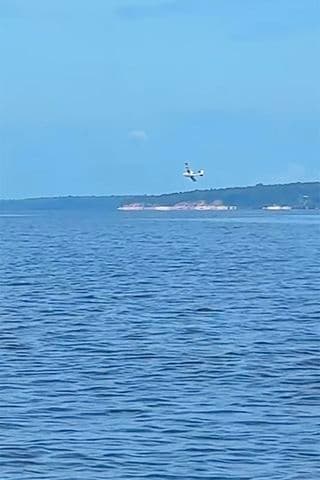 Jet Skier Films Terrifying Amazon Plane Crash, Aids Rescue