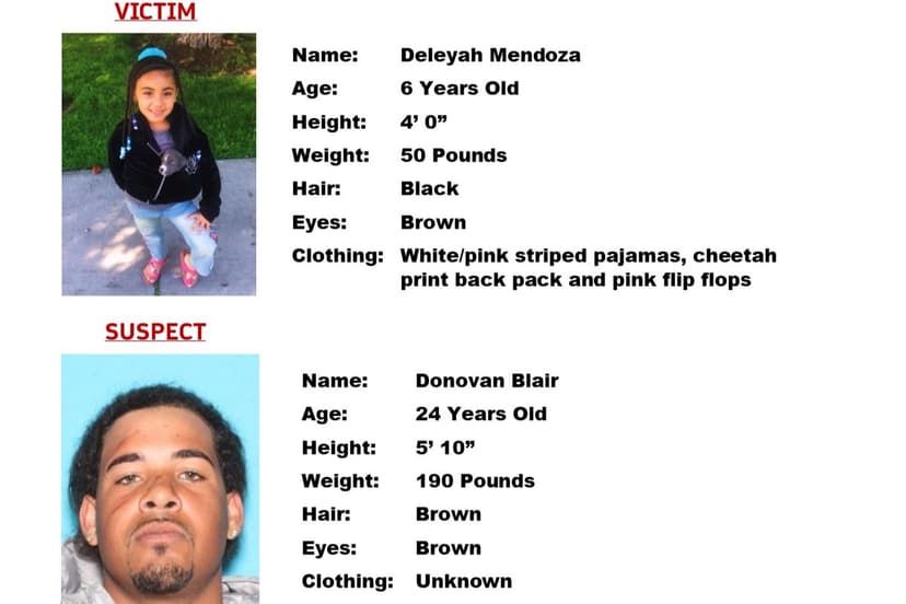 Amber Alert: 6-Year-Old Girl Abducted in Newark