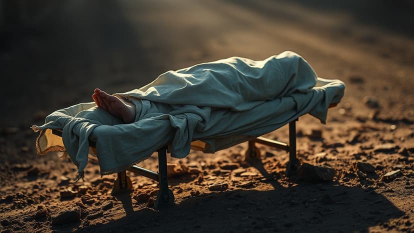 Ambulance Abandons Body, Family Carries Loved One Home