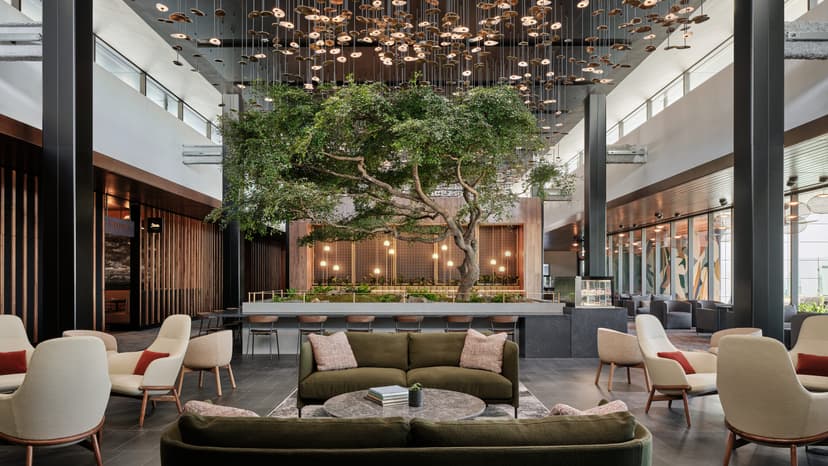 Amex Unveils Massive Newark Lounge