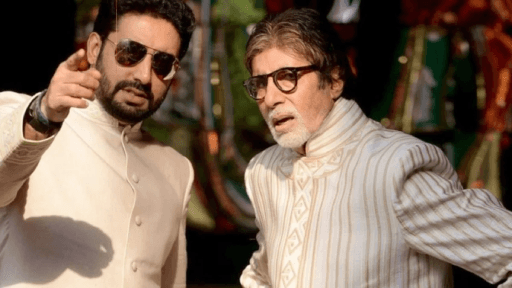 Abhishek's Surprise Visit Eases Amitabh's Distress