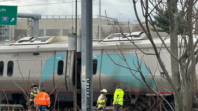 Amtrak Train Catches Fire Mid-Travel Rush