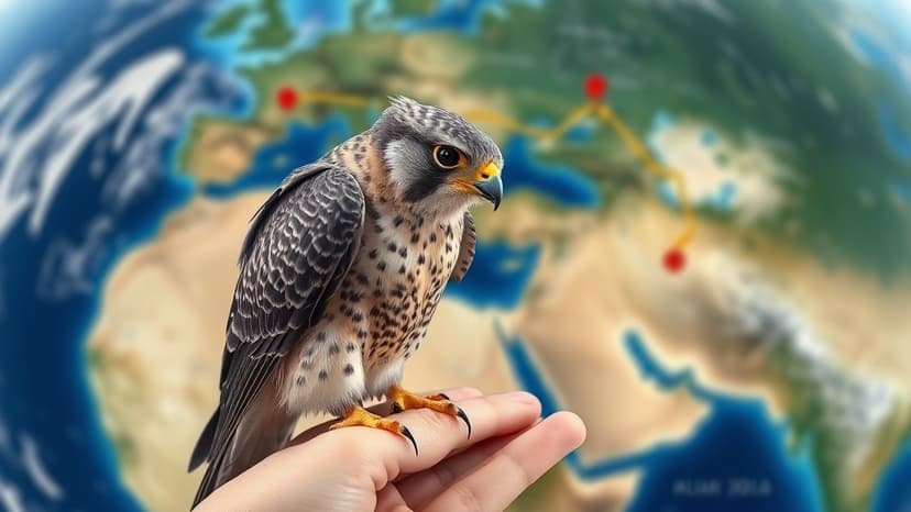 Falcons Fly Far: Amur Birds Reach Africa!