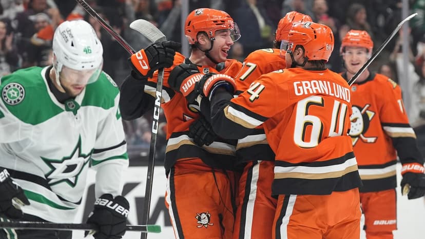 Ducks End 9-Game Slump in Tense 3-1 Victory