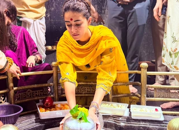 Ananya Panday's Divine Escape to Bhimashankar Temple