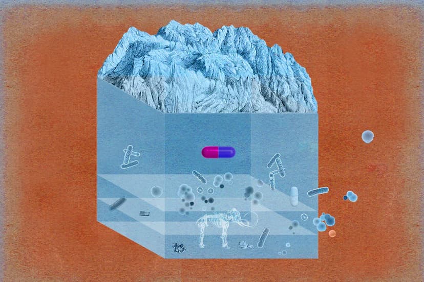 Thawing Permafrost Unleashes Ancient Antibiotic Resistance
