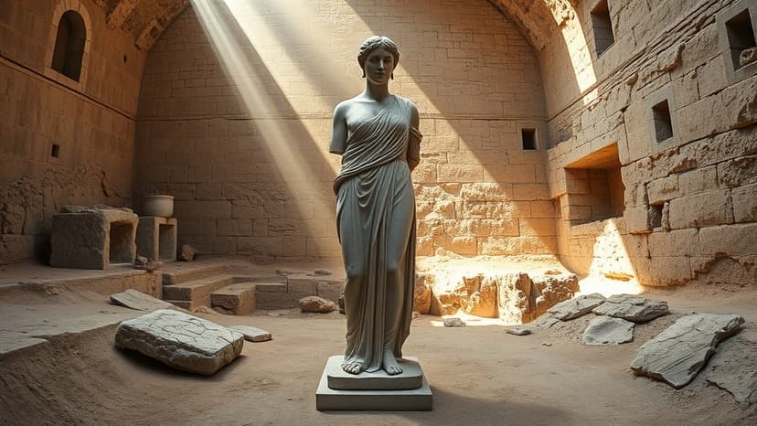 Ancient Athena Statue Unearthed in Turkey