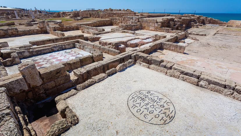 Ancient Caesarea Reveals Pilate Stone, Christian History