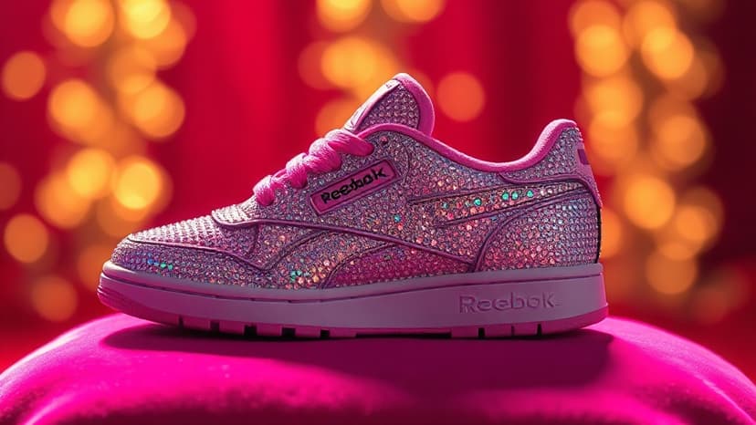 Angel Reese's Barbie Sneakers Dazzle in Crystal