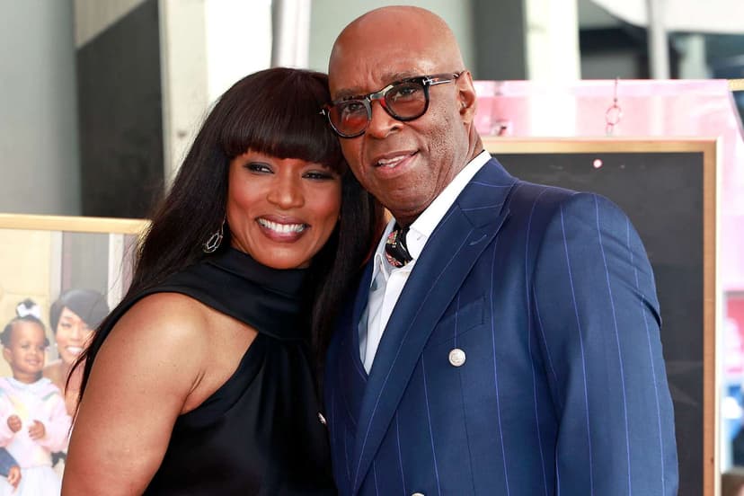 Angela Bassett Celebrates Husband Vance's Star