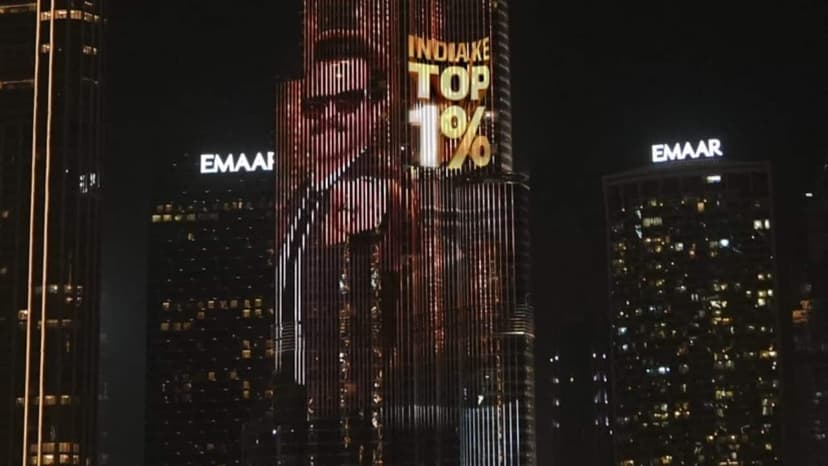Burj Khalifa Hosts Anil Kapoor's Hit Game Show