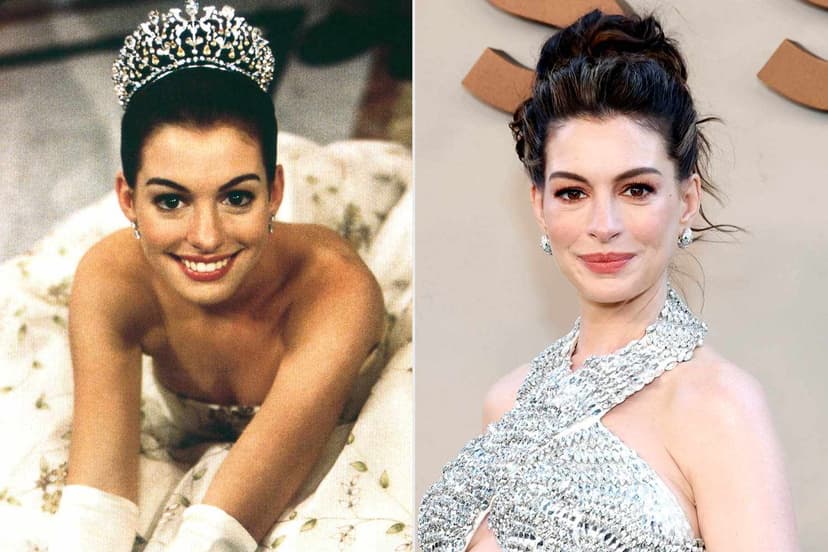 Anne Hathaway Marks 25 Years of 'Princess Diaries'