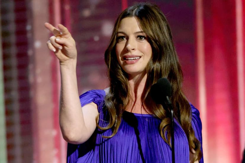 Anne Hathaway's Third Baby: D23 Disney Legend Glows