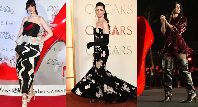 Anne Hathaway's 2026 Style Marathon