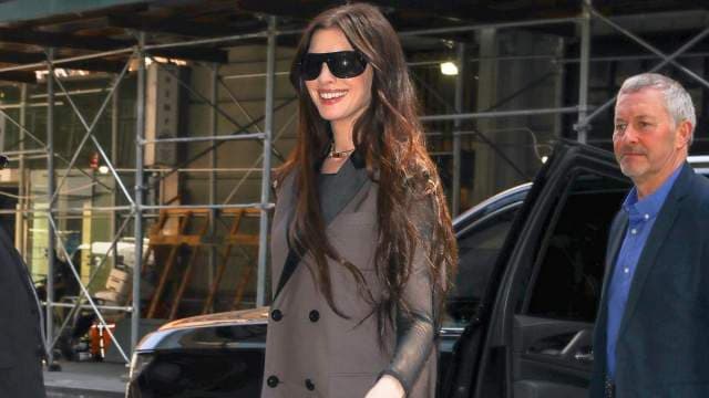 Anne Hathaway's Sheer Pants Defy Fashion Norms