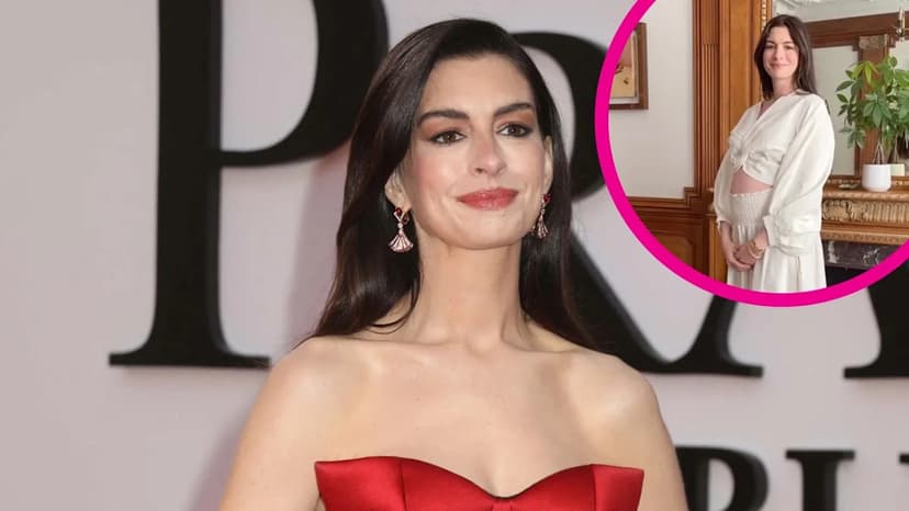 Pregnant Star Anne Hathaway's Massive Workload