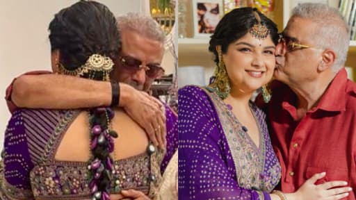 Boney Kapoor's Sweet Farewell to Anshula Before Wedding