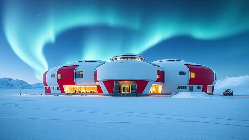 Space-Age Design Thrives in Antarctica's Extreme Cold
