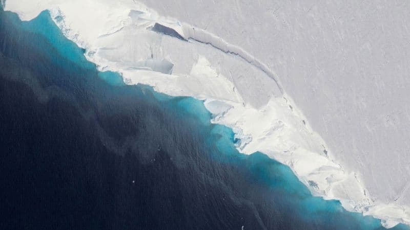 Antarctic Ice Shelves Crumble Under Underwater Storms